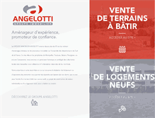 Tablet Screenshot of angelotti.encreation.com